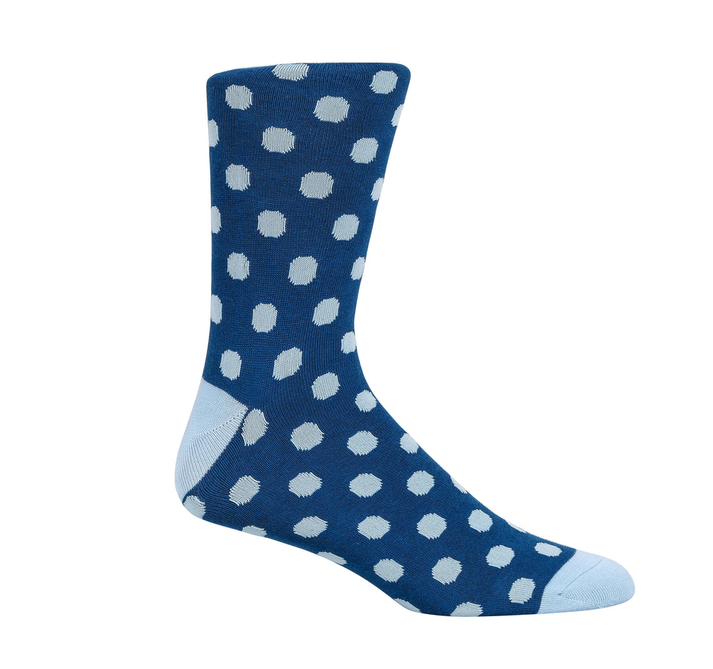 Blue Pacifica Dress Socks
