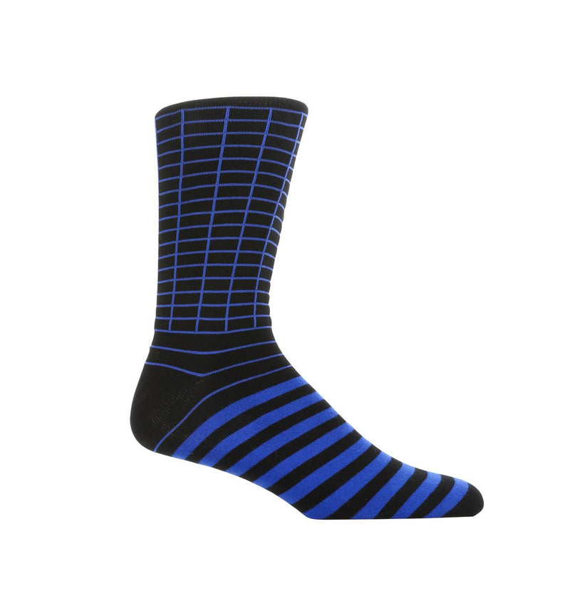 Blue Wave Dress Socks